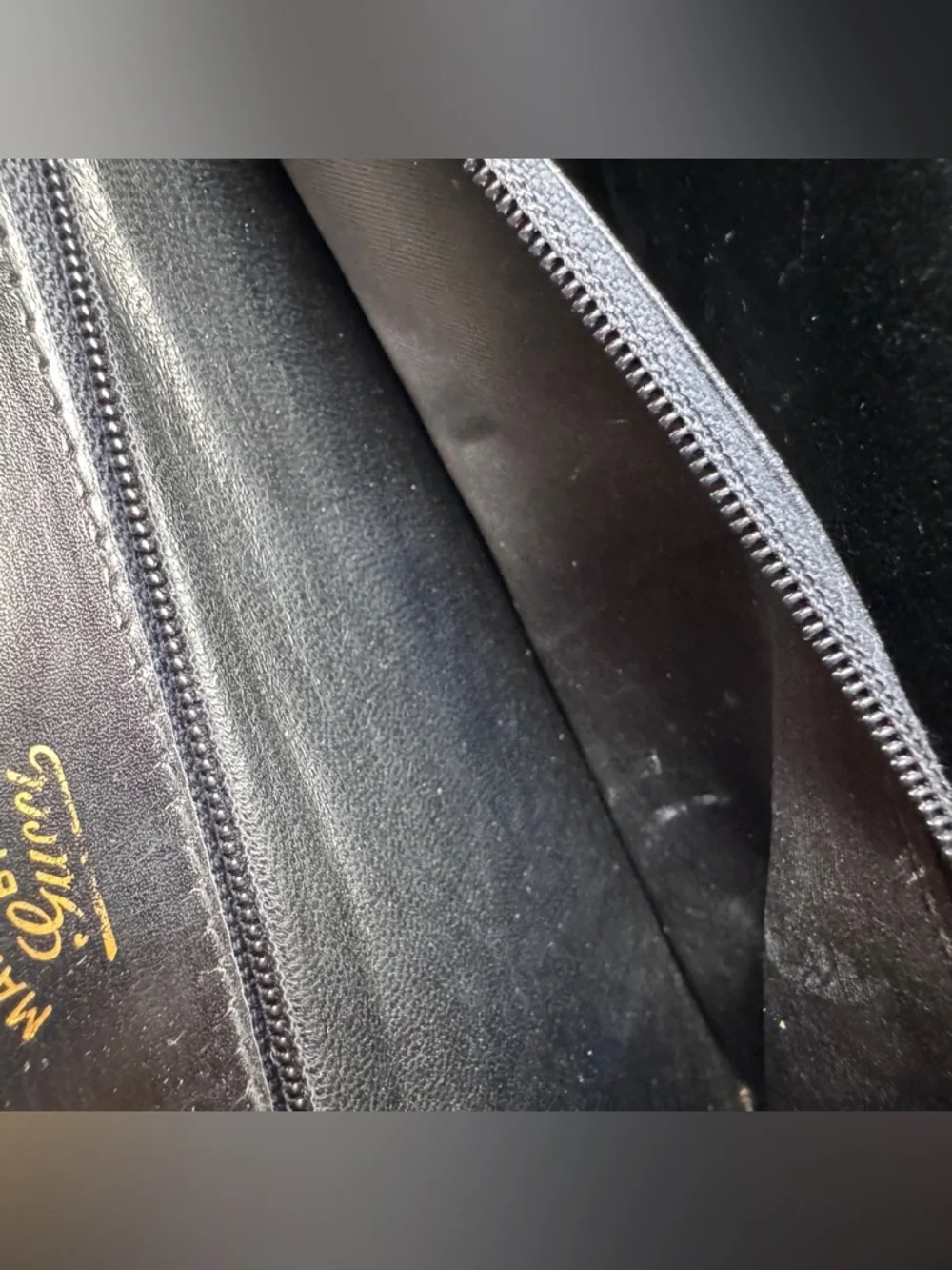 Gucci Suede Leather Flap Shoulder Bag - Picture 15 of 16